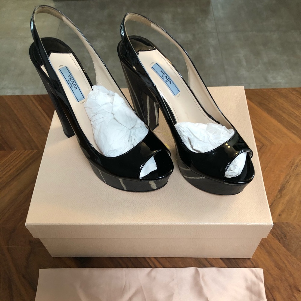 Prada Slingback Sandals